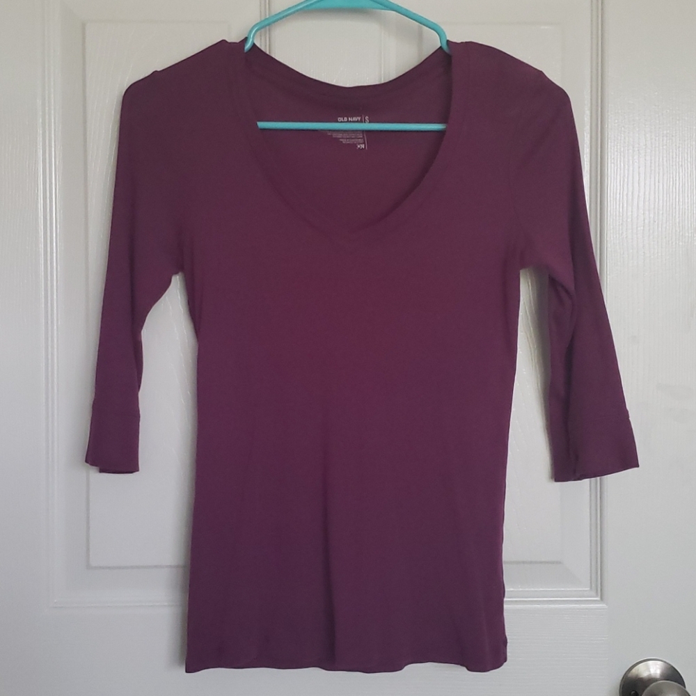 Old navy purple shirt